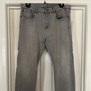 Banana Republic Traveler Jeans – Slim Fit Gray Denim (35x32)